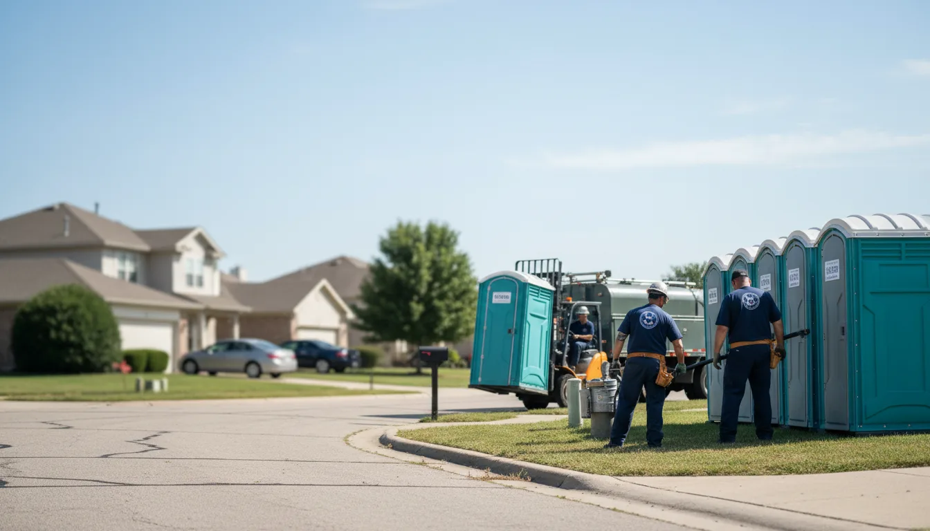 Porta Potty Rental in Parkers Prairie, MN near me